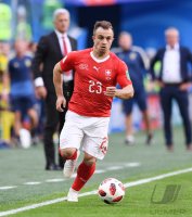 FUSSBALL WM 2018 Achtelfinale: Schweden - Schweiz