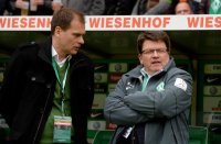 Fussball, 1. Bundesliga  Saison 2014/2015: SV Werder Bremen - Borussia Moenchengladbach
