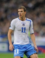 Fussball International EM 2012-Qualifikation:  Edin Dzeko (Bosnien-Herzegowina)