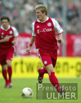 FUSSBALL  FC Bayern Muenchen Schweinsteiger (FCB) am Ball
