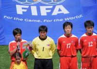 Fussball Frauen FIFA U 20  WM  2008  Say No To Racism - FIFA Antirassismus Kampagne 