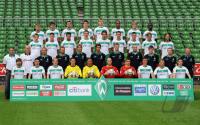 Fussball 1. Bundesliga: Bremen, Mannschaftsfoto