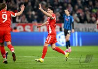 Fussball  Achtelfinal Rueckspiel CHL 25/26: FC Bayern Muenchen - Atalanta Bergamo