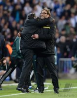 FUSSBALL INTERNATIONAL CHL HALBFINALE 12/13: SCHLUSSJUBEL Borussia Dortmund