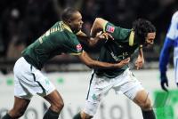 FUSSBALL, 1. BUNDESLIGA, 21. Spieltag: Werder - Berlin