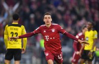 Fussball 1. Bundesliga Saison 21/22: Borussia Dortmund - FC Bayern Muenchen