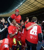 Fussball 1. Bundesliga  Saison 2013/2014: JUBEL FC Bayern Muenchen