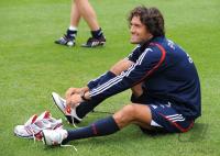 Fussball 1. Bundesliga: Training beim FC Bayern Muenchen
