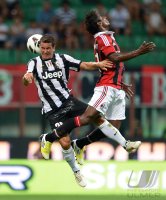 FUSSBALL SERIE A:  AC Mailand - Juventus Turin