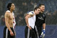 Fussball UEEA CUP ACHTELFINALE: Hamburg - Leverkusen