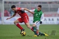 Fussball 1. Bundesliga  09/10  FC Bayern Muenchen  -  SV Werder Bremen