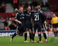 FUSSBALL  International CHL 09/10 :  ManU - FC Bayern  Muenchen