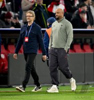 Fussball  Achtelfinal Rueckspiel CHL 25/26: FC Bayern Muenchen - Atalanta Bergamo