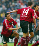 Fussball 1. Bundesliga: Gladbach - Leverkusen, enttaeuschte Lev