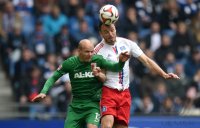 Fussball, 1. Bundesliga  Saison 2014/2015: Hamburger SV - FC Augsburg