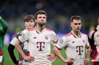 FUSSBALL CHAMPIONS LEAGUE SAISON 24/25
Viertelfinal Rueckspiel, Inter Mailand - FC Bayern Muenchen