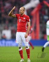 Fussball 1. Bundesliga Saison 16/17: FC Bayern Muenchen - VfL Wolfsburg