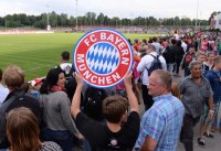 Fussball 1. Bundesliga 13/14 : Training beim FC Bayern Muenchen an der Saebener Strasse