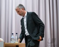 Streitgespraech OB Boris Palmer und AfD Landesvorsitzender Markus Frohnmaier in Tuebingen
