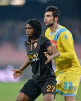 FUSSBALL Coppa Italia  2013/2014: SSC Neapel - AC Rom