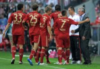 Fussball 1. Bundesliga, Saison 2011/2012:  FC Bayern Muenchen - Bayer 04 Leverkusen