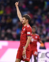 Fussball 1. Bundesliga Saison 18/19: FC Bayern Muenchen - VfB Stuttgart