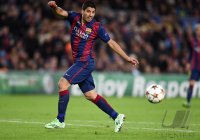 Fussball CHL  Saison 2014/2015: Luis Suarez (Barca)