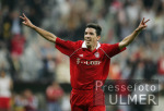 Fussball 1. Bundesliga  FC Bayern Muenchen JUBEL Makaay