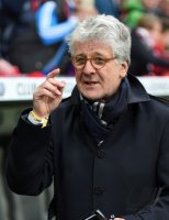 Fussball DFB Pokal Halbfinale 14/15: FC Bayern Muenchen - Borussia Dortmund