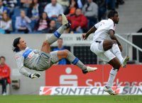 Fussball 1. Bundesliga  2012/2013:  TSG 1899 Hoffenheim  - Eintracht Frankfurt