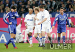 Fussball 1. Bundesliga: Schalke - Berlin, Jubel Hertha, Frust Schalke