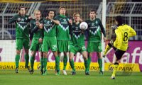 Fussball: 1. Bundesliga Saison 2010/2011: Dortmund - Bremen