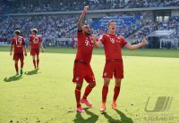 Fussball 1. Bundesliga Saison 15/16: TSG 1899 Hoffenheim - FC Bayern Muenchen