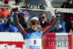 SKI   Weltcup  Riesensalalom  Slden Damen JUBEL; Martina Ertl (GER)
