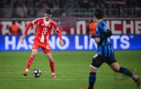 Fussball  Achtelfinal Rueckspiel CHL 25/26: FC Bayern Muenchen - Atalanta Bergamo