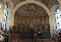 Fuehrung durch die  Kapelle des Priesterseminar in Rottenburg