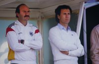 Fussball Malta - Deutschland:  Koeppel, Beckenbauer