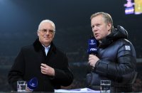 Fussball CHL  Saison 2010/2011: Franz Beckenbauer (FC Bayern Muenchen)im Interview mit Johannes B Kerner