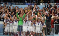 FUSSBALL WM 2014, FINALE: JUBEL Weltmeister Deutschland