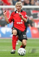 Fussball 1. Bundesliga: Leverkusen, KIESSLING Einzelaktion