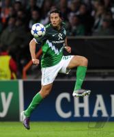 Fussball: Champions League Play-Offs Hinspiel, Saison 2010/2011: Bremen - Genua