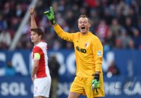 Fussball 1. Bundesliga Saison 14/15: FC Augsburg - FC Bayern Muenchen