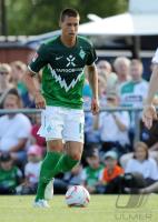 Fussball 1. Bundesliga, Saison 2010/2011, Werder Bremen, WAGNER Einzelaktion