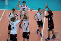 Volleyball EM  Qualifikationsturnier in Tuebingen: Deutschland - Kroatien :