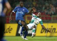 Fussball Ligapokal: Bremen - Hamburg