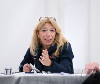 Pressekonferenz im Impfzentrum Paul Horn Arena Tuebingen