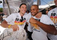 FUSSBALL EURO 2008: Empfang fuer den Vize-Europameister