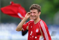 Fussball 1. Bundesliga Saison   2011/2012 : Thomas Mueller (FC Bayern Muenchen)