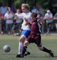 Fussball  Ausfstiegsspiel C Jugend  09/10