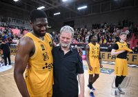 Basketball 2. Bundesliga 24/25 Playoff Spiel 4.
Walter Tigers Tuebingen - VET-CONCEPT Gladiators Trier